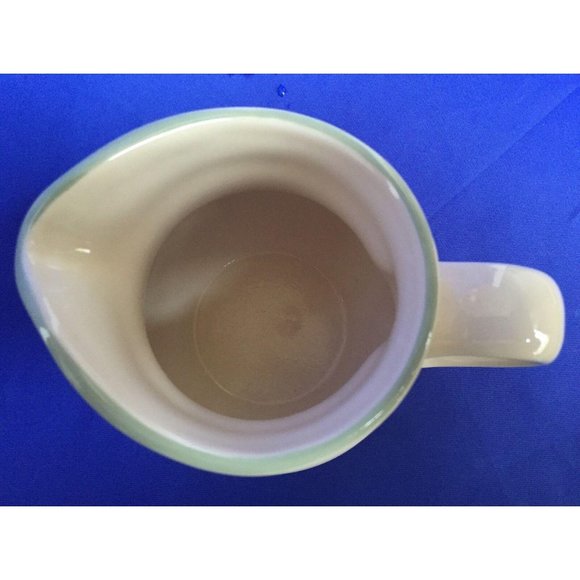 Pfaltzgraff Creamer GARDEN PARTY Pattern Stoneware Pitcher Violets Flowers - Picture 8 of 8